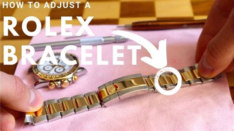 how to match rolex band|how to adjust rolex watch band.